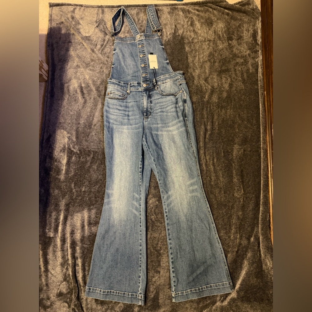 Judy Blue Classic Blue Denim Overalls